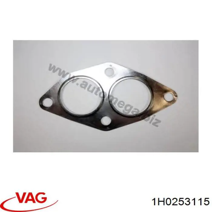 Junta de tubo de escape silenciador VAG 1H0253115