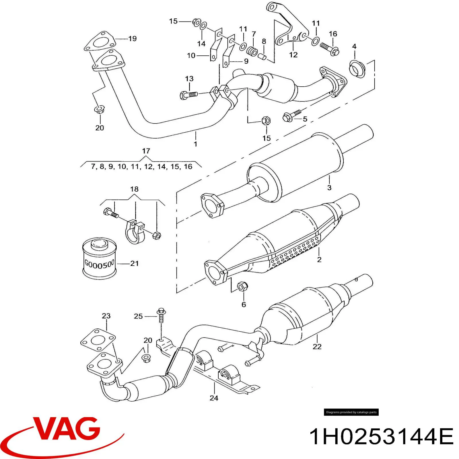 Comprar 1H0253144E VAG 