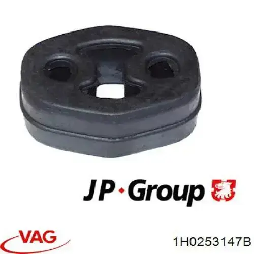 Soporte, silenciador Ford Fiesta JH, JD