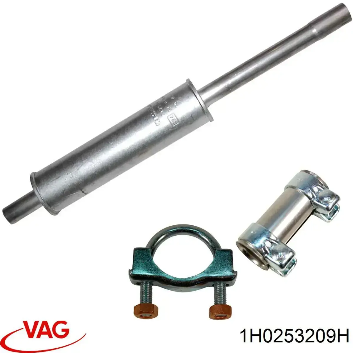 Silenciador central VAG 1H0253209H precio, desde 41,55 EUR