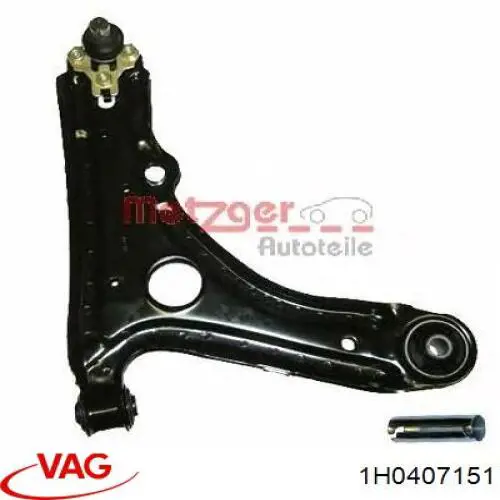 Brazo inferior izquierdo/derecho de suspensión delantera VAG 1H0407151 precio, desde 34,58 EUR