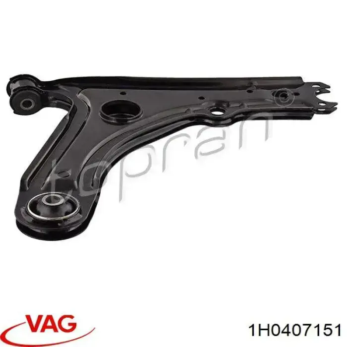 Comprar 1H0407151 VAG Brazo inferior izquierdo/derecho de suspensión delantera