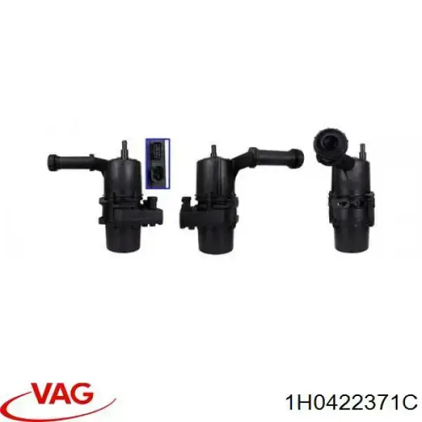 Depósito compensación de dirección asistida VAG 1H0422371C