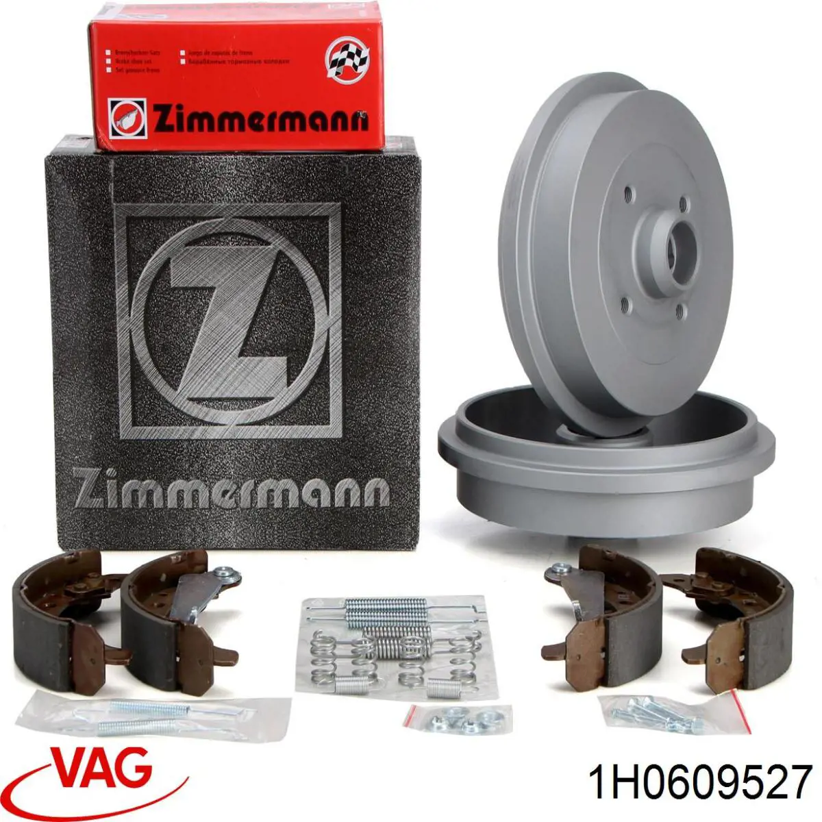 Zapatas de freno de tambor traseras VAG 1H0609527 precio, desde 22,75 EUR