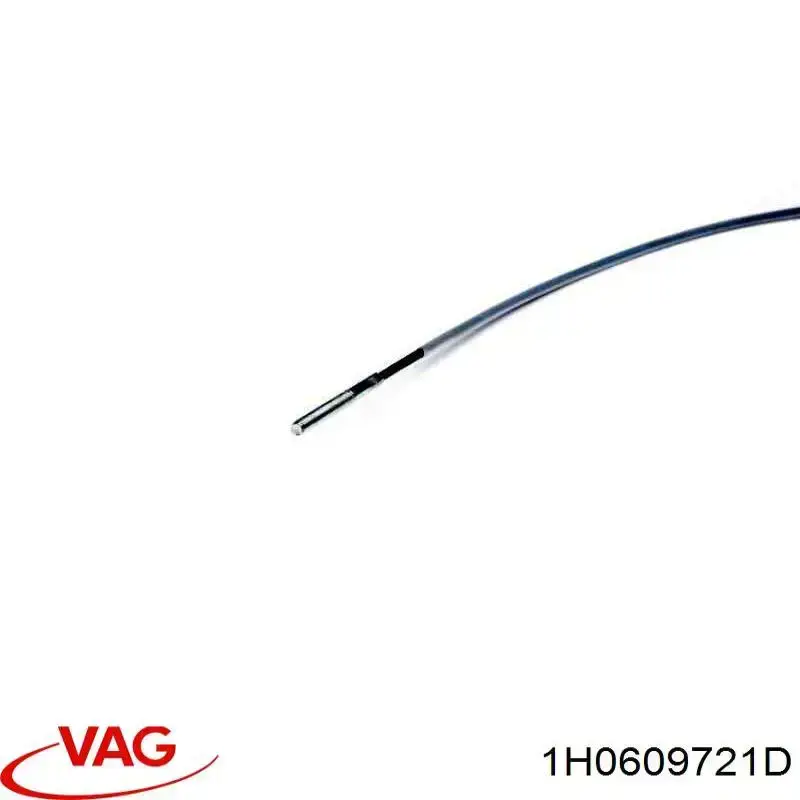 Cable de freno de mano trasero derecho/izquierdo VAG 1H0609721D