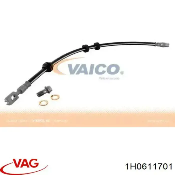 1H0611701 VAG Tubo de frenos delantero