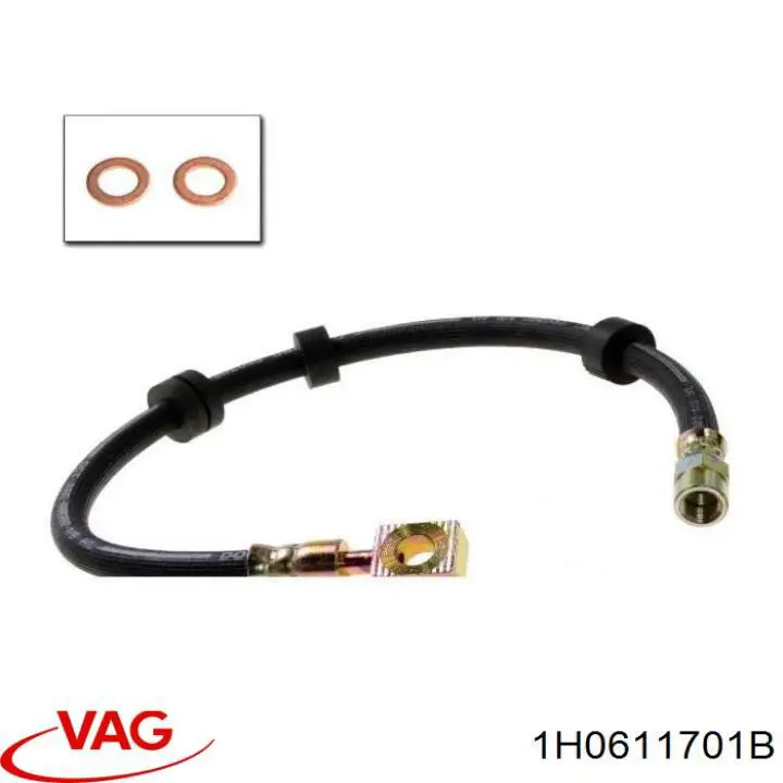 Latiguillos de freno delantero VAG 1H0611701B precio, desde 9,77 EUR