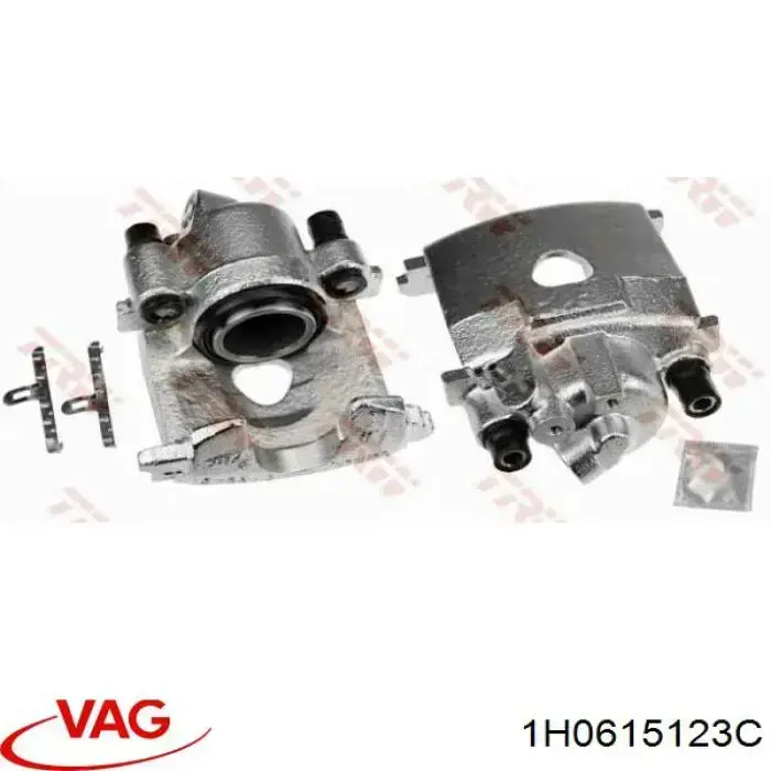 Pinza de freno delantera izquierda VAG 1H0615123C precio, desde 46,69 EUR