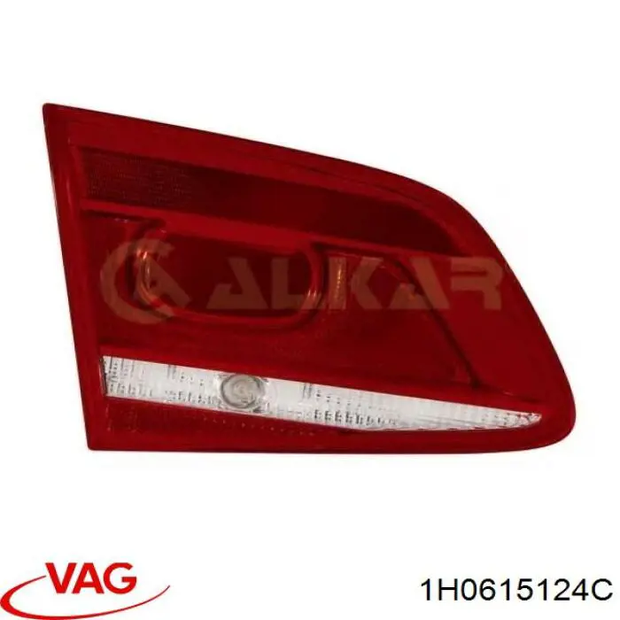 1H0615124C VAG Pinza de freno delantera derecha