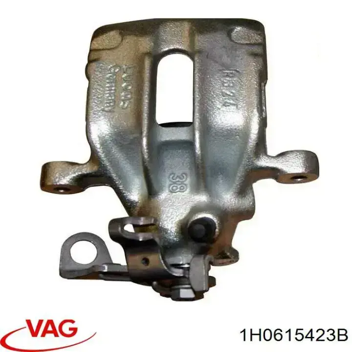 Pinza de freno trasera izquierda 1H0615423B VAG