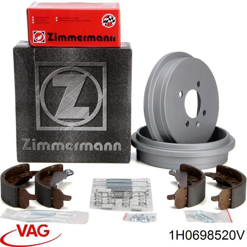 Zapatas de freno 1H0698520V VAG