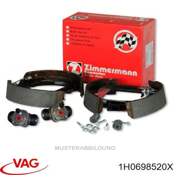 Comprar 1H0698520X VAG Zapatas de freno