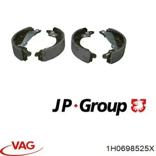 Zapatas de freno de tambor traseras VAG 1H0698525X precio, desde 22,75 EUR