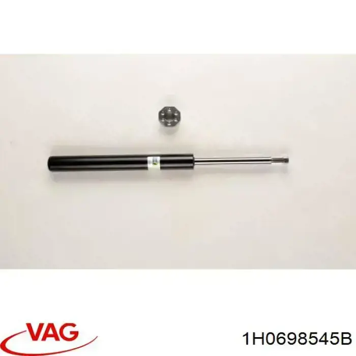 Comprar 1H0698545B VAG Kit de montaje de zapatas de freno traseras
