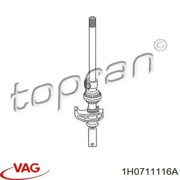 Palanca de cambios VAG 1H0711116A precio, desde 14,48 EUR