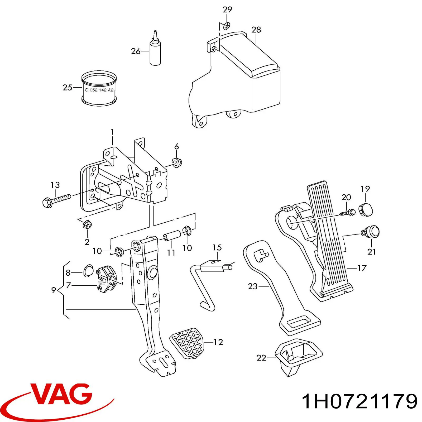 Comprar 1H0721179 VAG 
