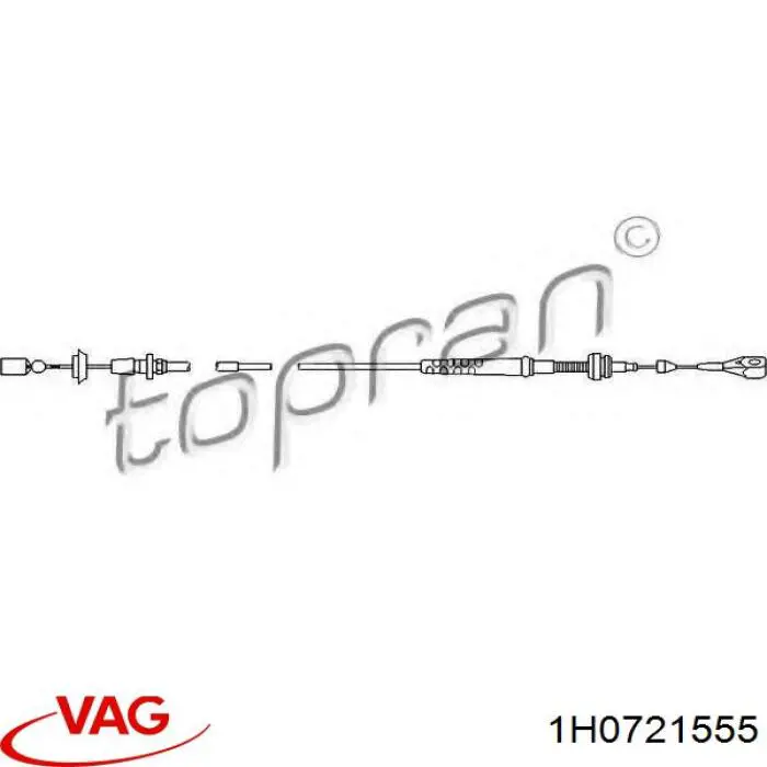 Comprar 1H0721555 VAG Cable del acelerador