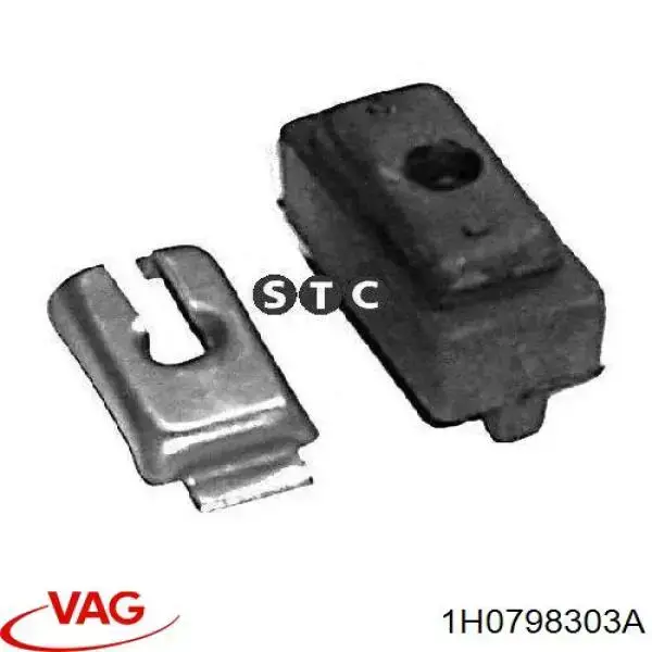 Cable de embrague 1H0798303A VAG