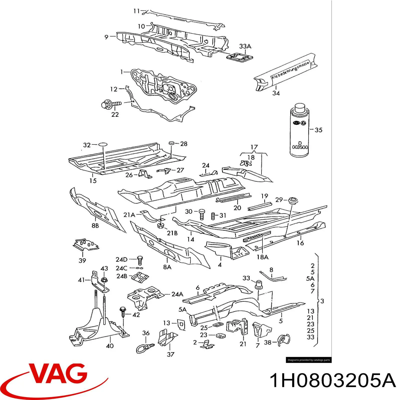  VAG 1H0803205A precio, desde  