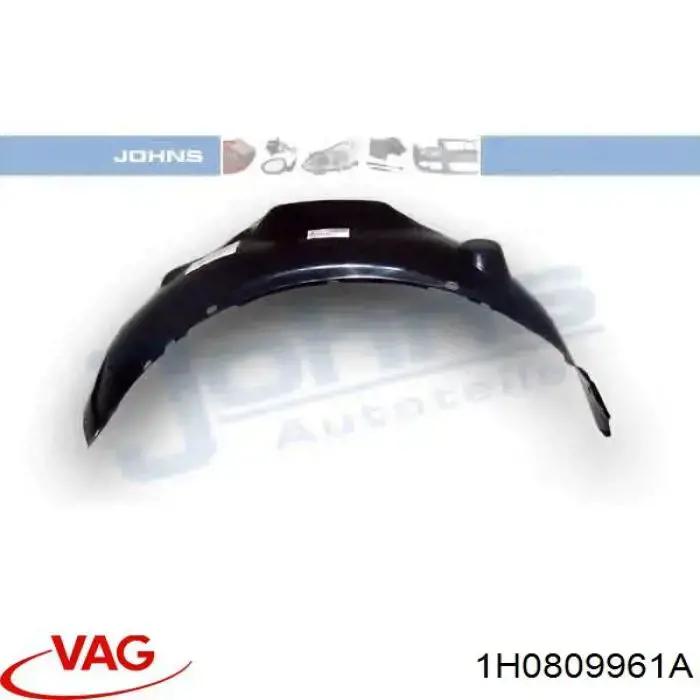 Guardalodos interior izquierdo, guardafango delantero VAG 1H0809961A precio, desde 16,74 EUR