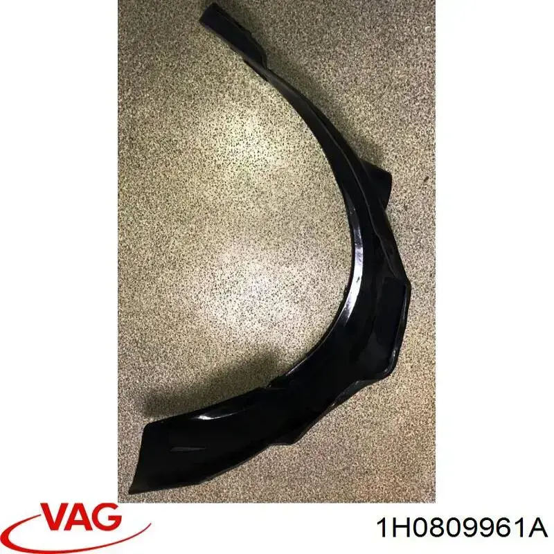Guardalodos interior izquierdo, guardafango delantero 1H0809961A VAG
