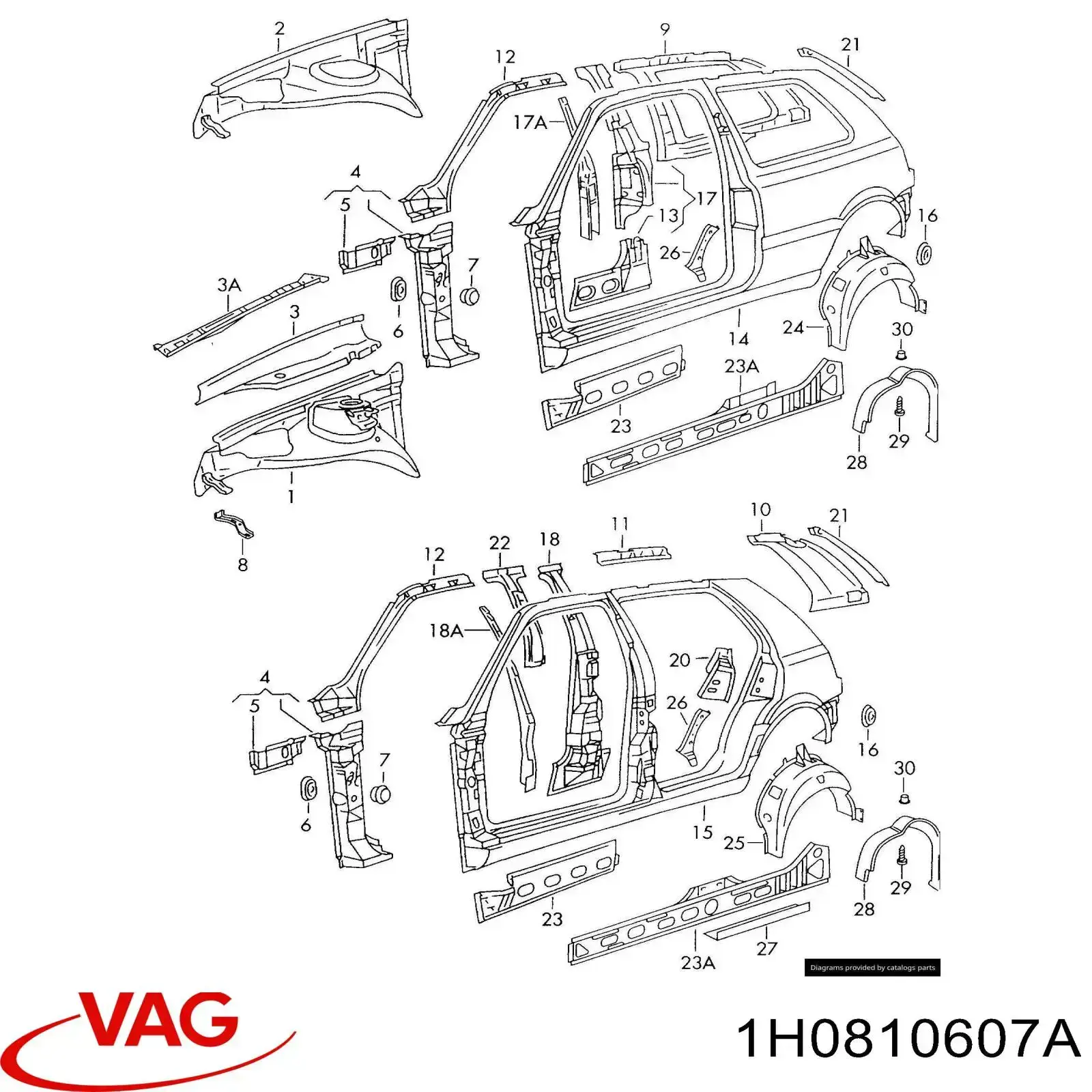  VAG 1H0810607A precio, desde 93,34 EUR