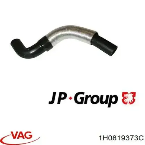 Manguera de calefacción, retorno 1H0819373C VAG