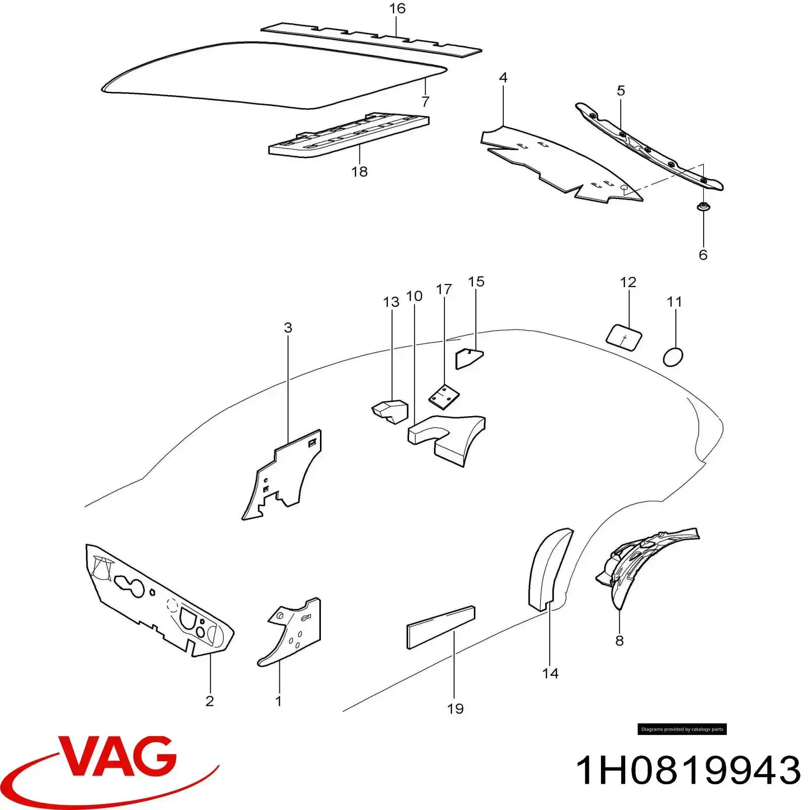 Comprar 1H0819943 VAG 