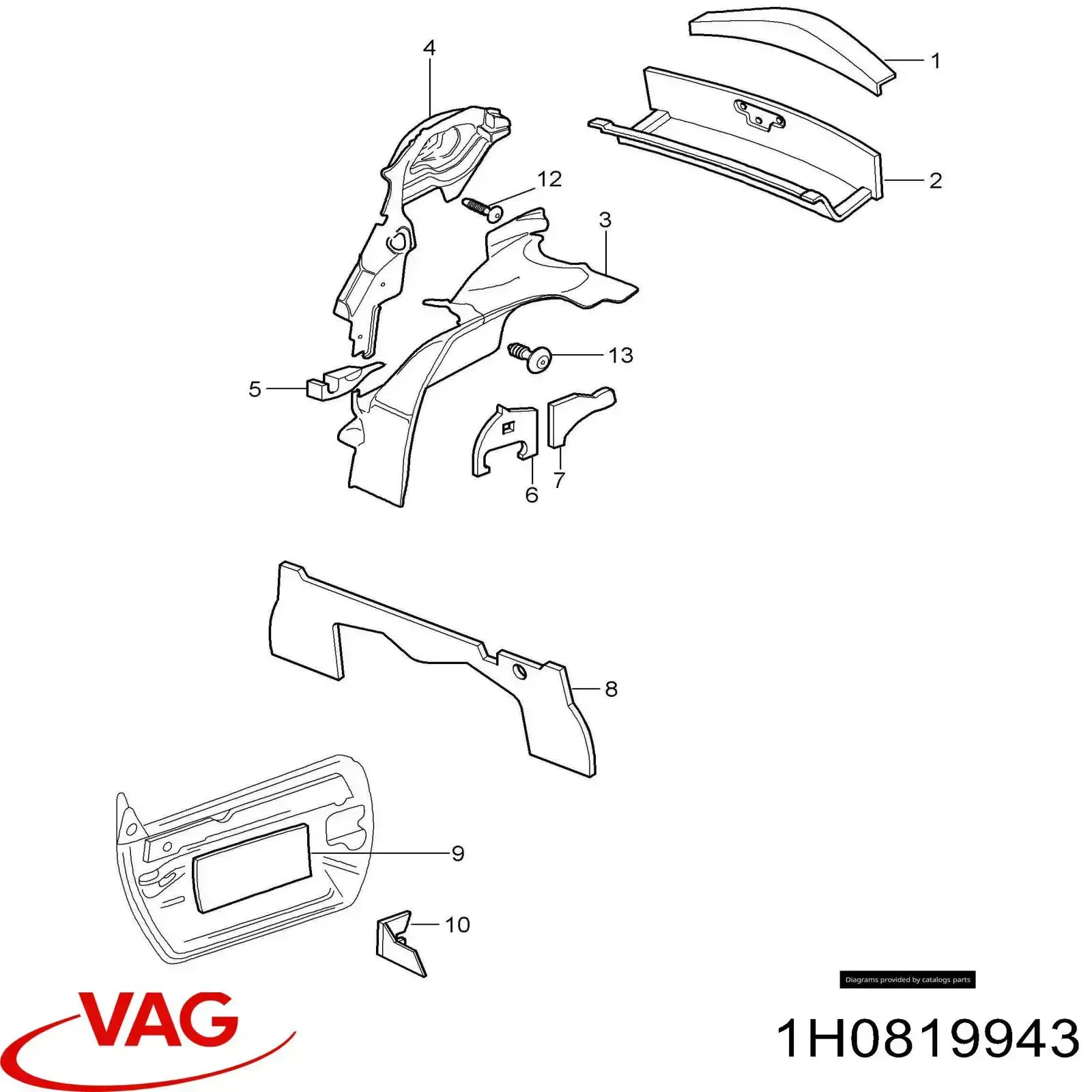  1H0819943 VAG