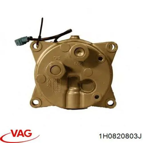 Compresor de aire acondicionado 1H0820803J VAG