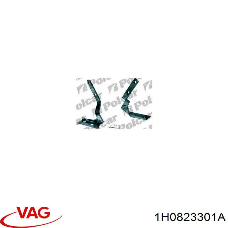Bisagra izquierda del capó 1H0823301A VAG