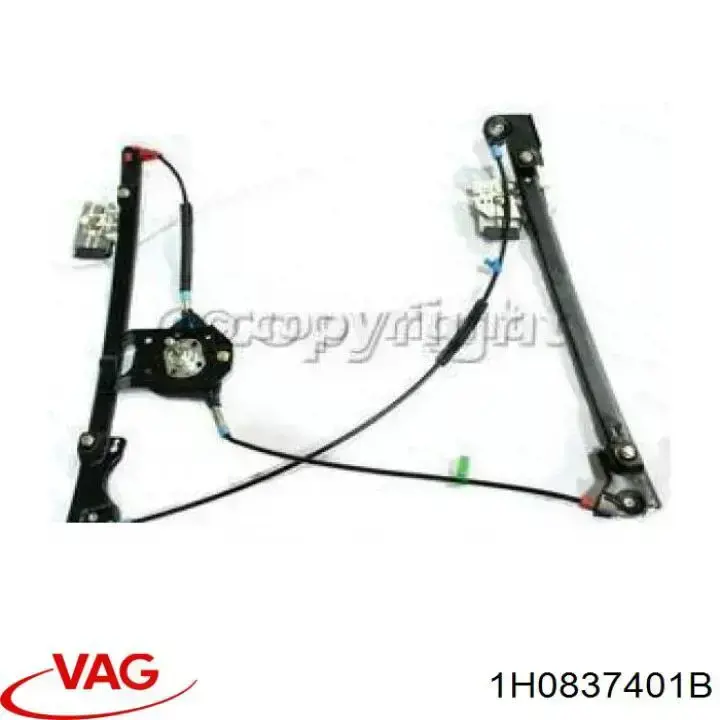 Comprar 1H0837401B VAG Mecanismo de elevalunas delantero izquierdo