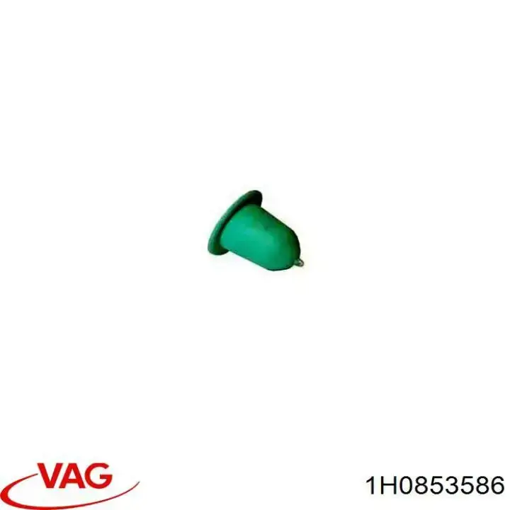 Comprar 1H0853586 VAG Clip de sujeción de moldura de estribo