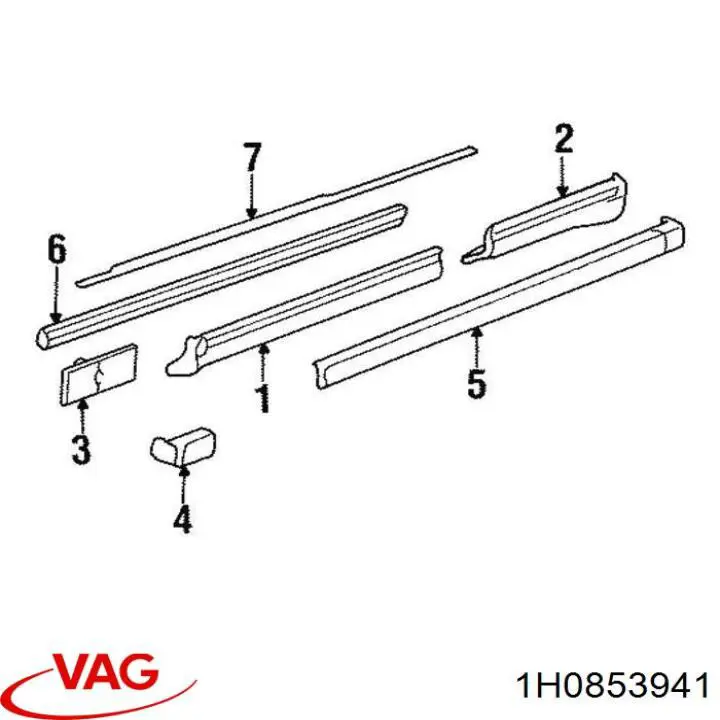  VAG 1H0853941 precio, desde 93,79 EUR