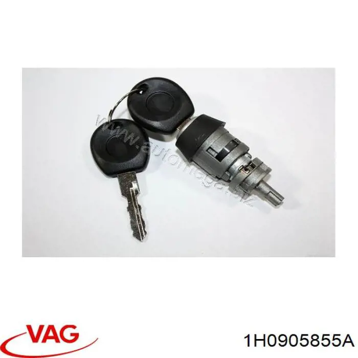 Bombín de cerradura de encendido 1H0905855A VAG