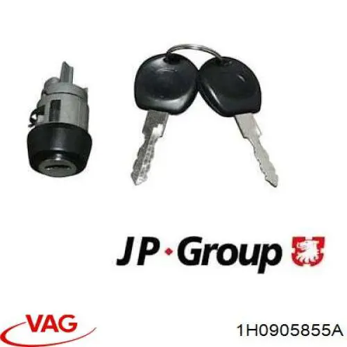 Comprar 1H0905855A VAG Bombín de cerradura de encendido
