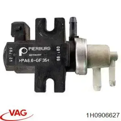 Válvula solenoide de control de presión de sobrealimentación 1H0906627 VAG
