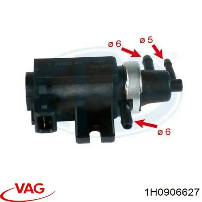 Transductor presión, turbocompresor  VAG 1H0906627