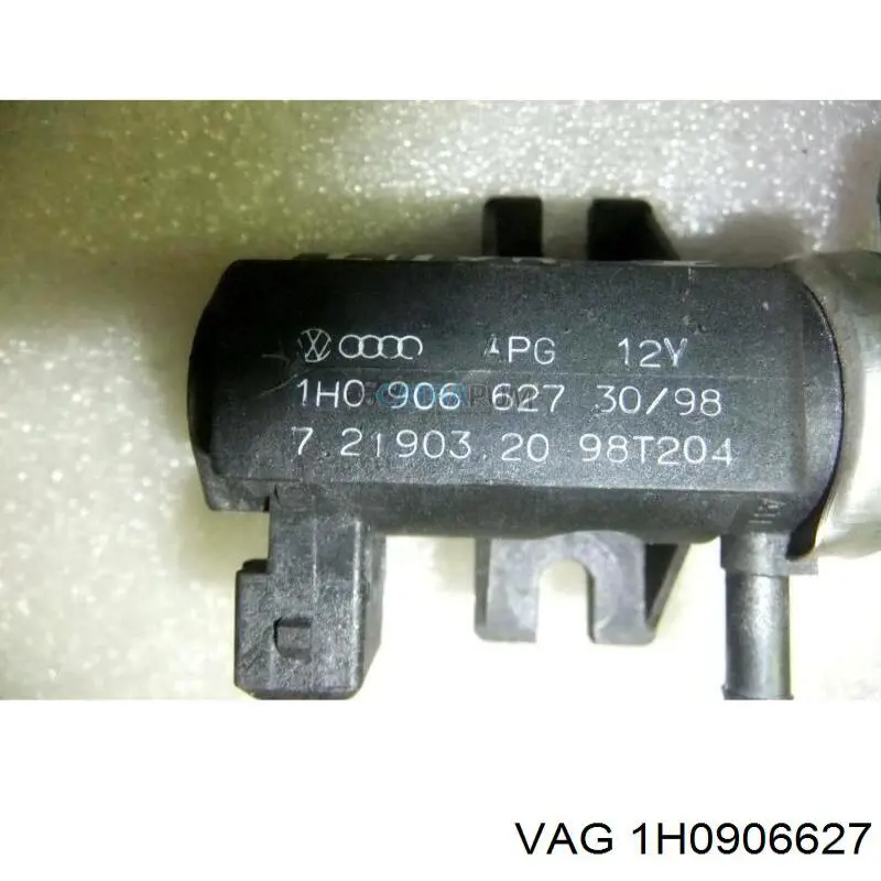 Válvula solenoide de control de presión de sobrealimentación 1H0906627 VAG