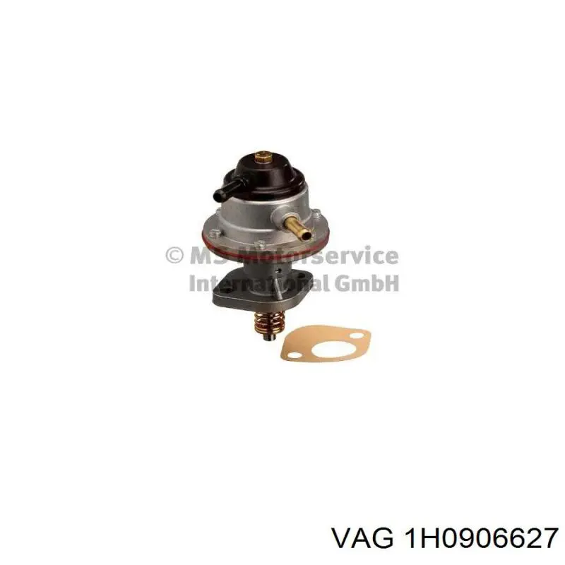 Válvula solenoide de control de presión de sobrealimentación 1H0906627 VAG