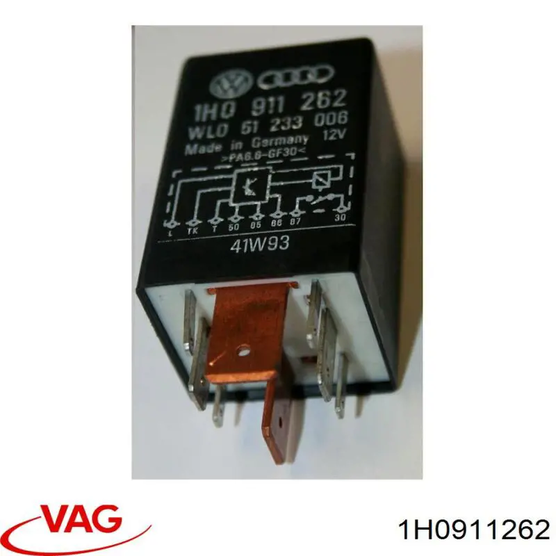 Comprar 1H0911262 VAG Caja precalentamiento bujias
