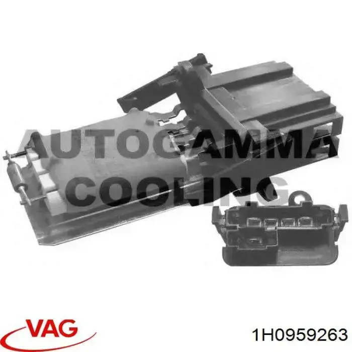 Resistencia de Ventilador VAG 1H0959263 precio, desde 27,97 EUR