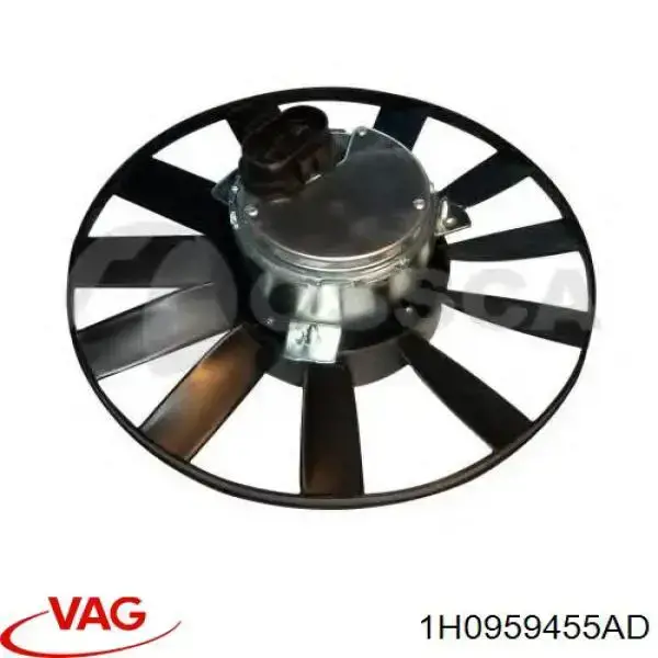 1H0959455AD VAG motor ventilador del radiador