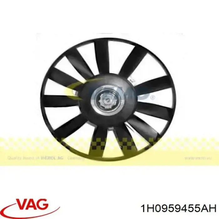Ventilador eléctrico de aire acondicionado completo (motor y aspa) VAG 1H0959455AH precio, desde 443,39 EUR