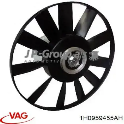 Comprar 1H0959455AH VAG Ventilador eléctrico de aire acondicionado completo (motor y aspa)