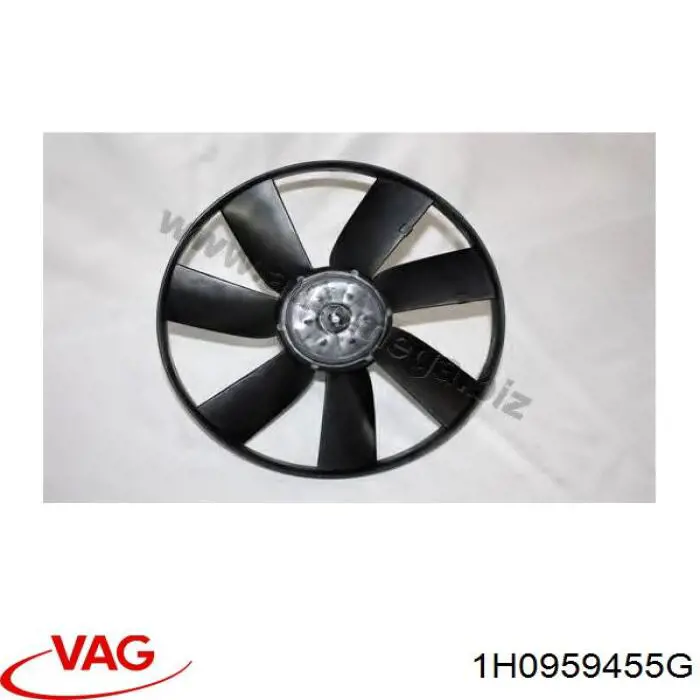 1H0959455G VAG rodete ventilador, refrigeración de motor
