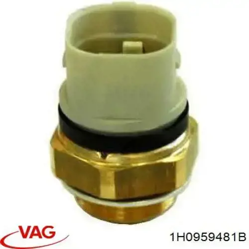 Sensor, temperatura del refrigerante (encendido el ventilador del radiador) Volkswagen Passat 3A5, 351, 315