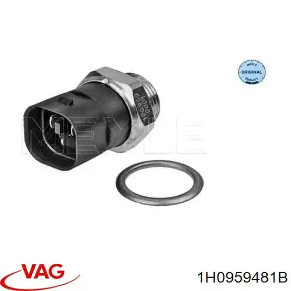 Sensor, temperatura del refrigerante (encendido el ventilador del radiador) Volkswagen Passat 3A5, 351, 315