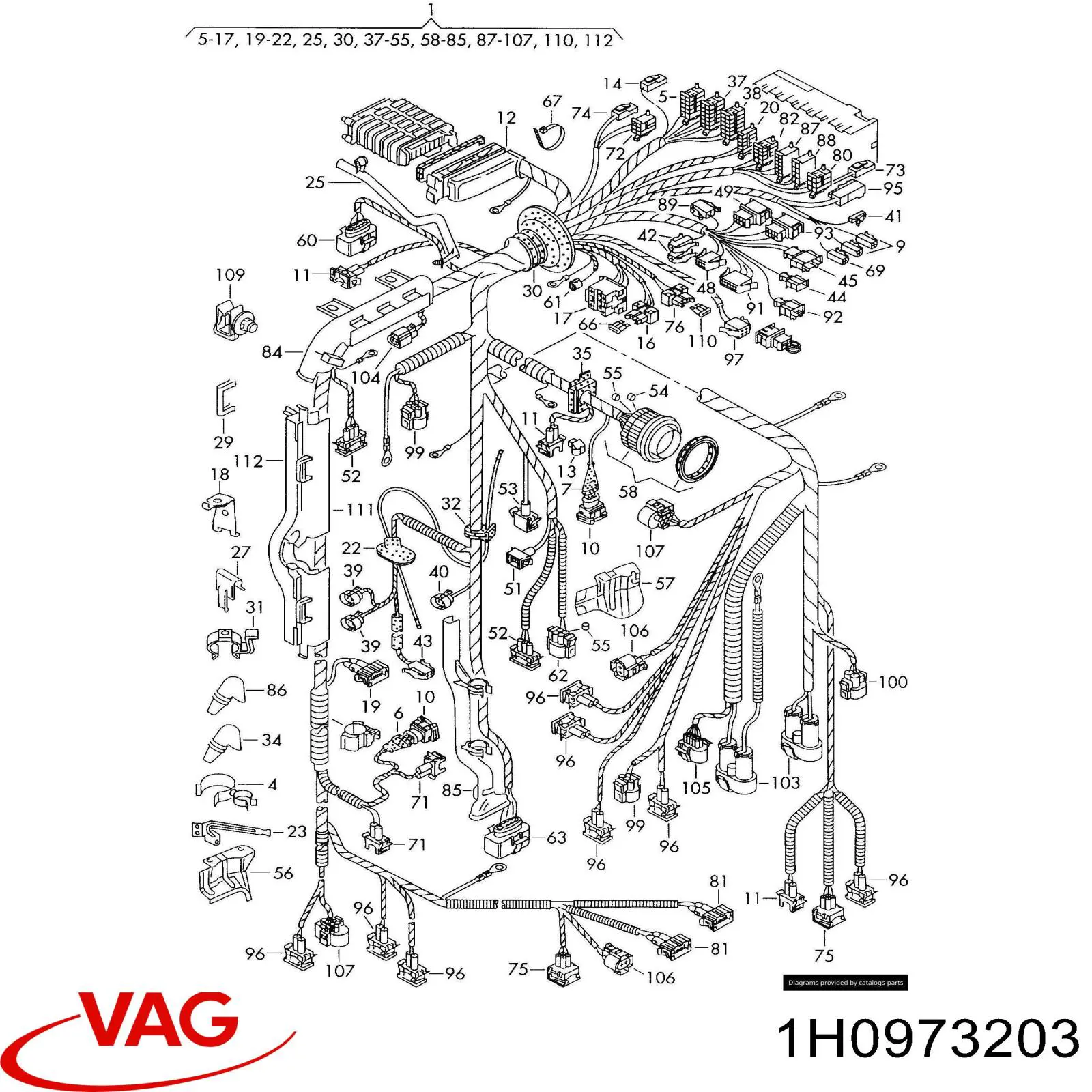 Comprar 1H0973203 VAG Sensor de temperatura del refrigerante, salpicadero