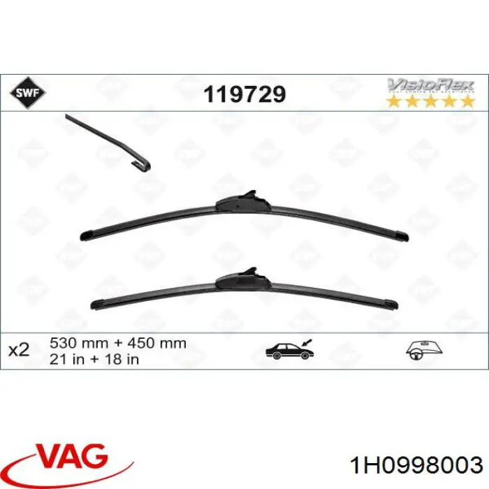  VAG 1H0998003 precio, desde 43,35 EUR